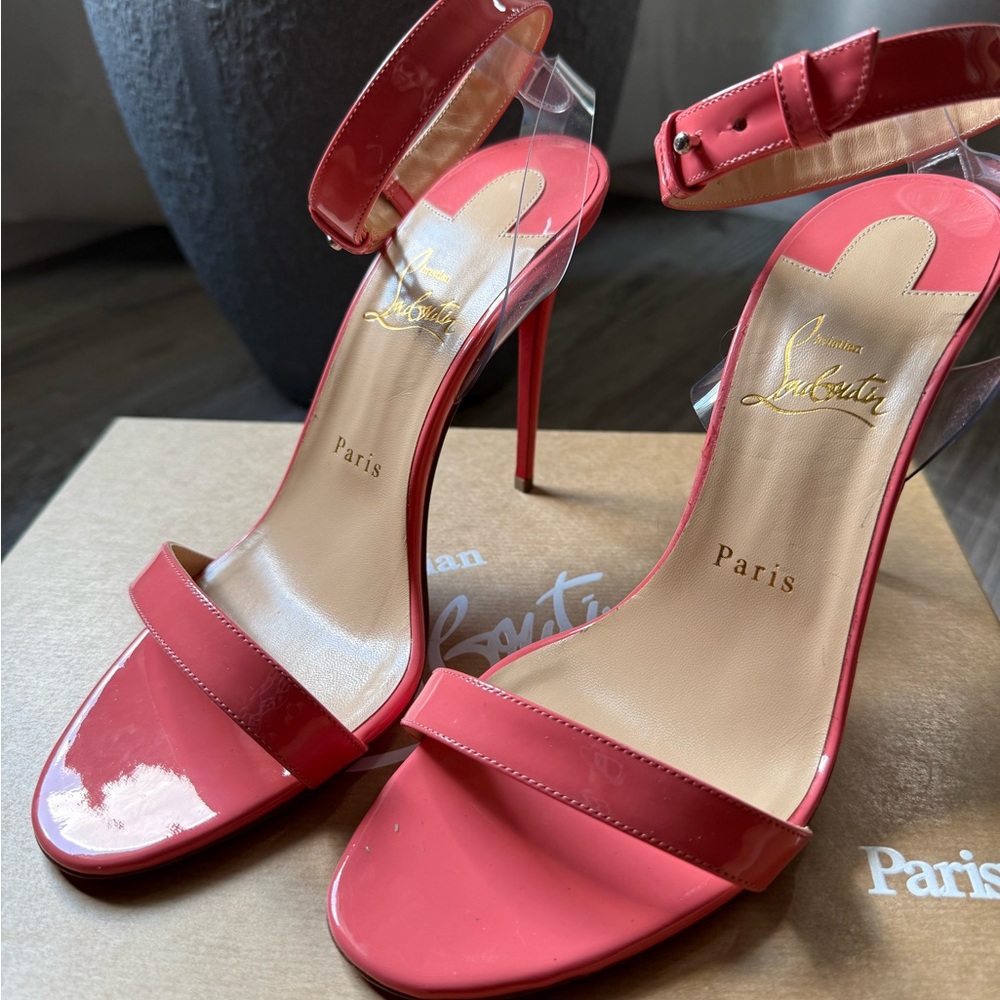 Christian Louboutin Red Patent Leather Heels